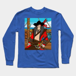 Pirate Pirate Ship Treasure Island Long Sleeve T-Shirt